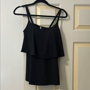 Lands' End Black Swimsuit Top